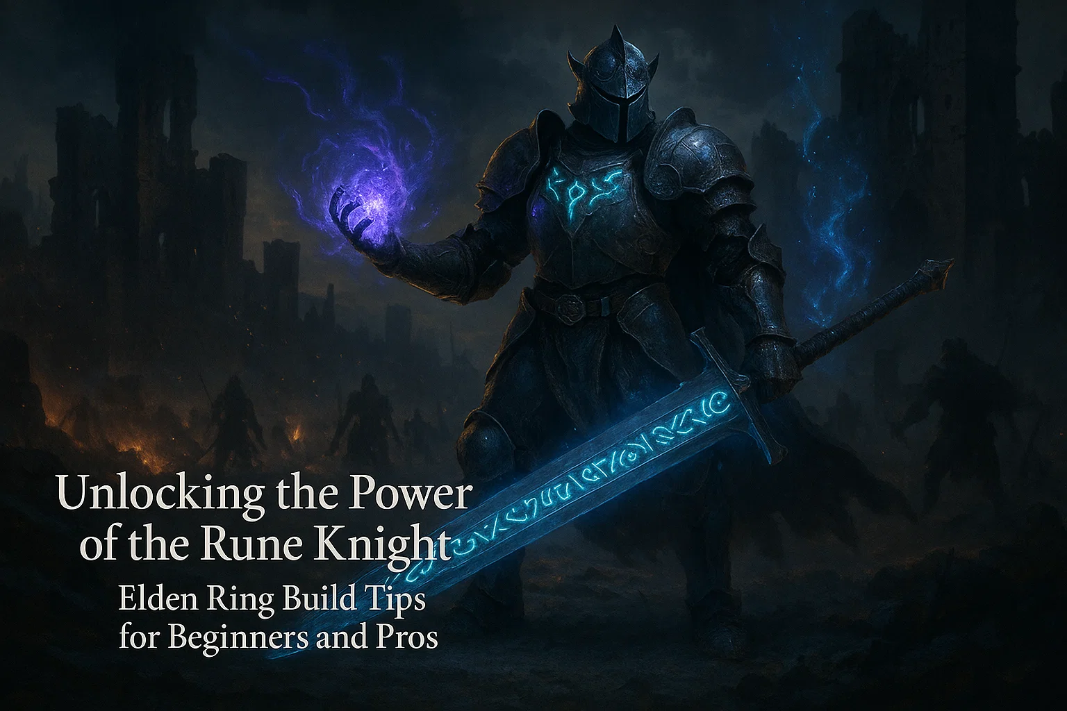 Unlocking the Power of the Rune Knight: Elden Ring Build Tips for Beginners and Pros