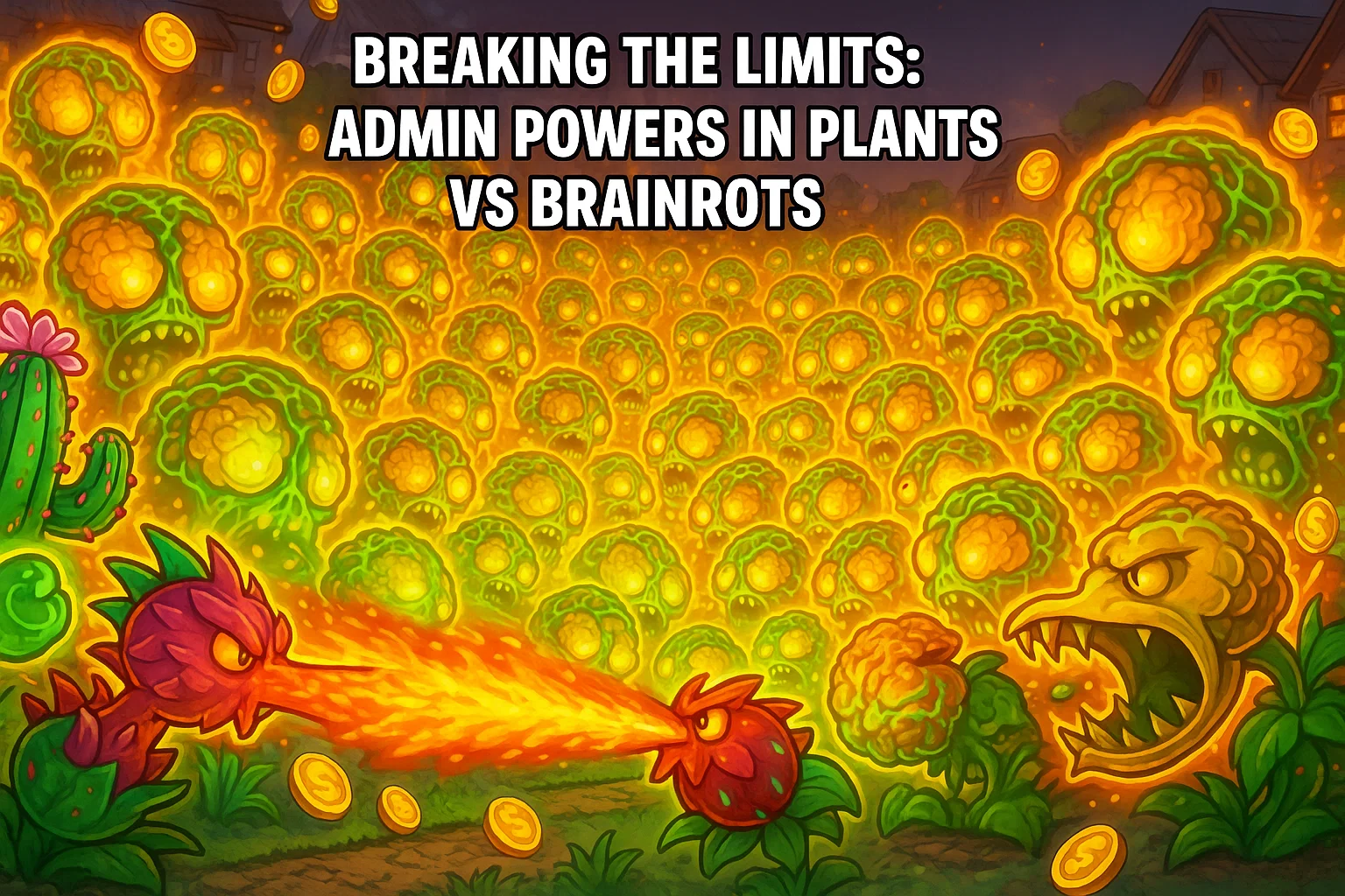 Admin Powers Gone Wild: Breaking Plants Vs Brainrots With Unlimited Luck