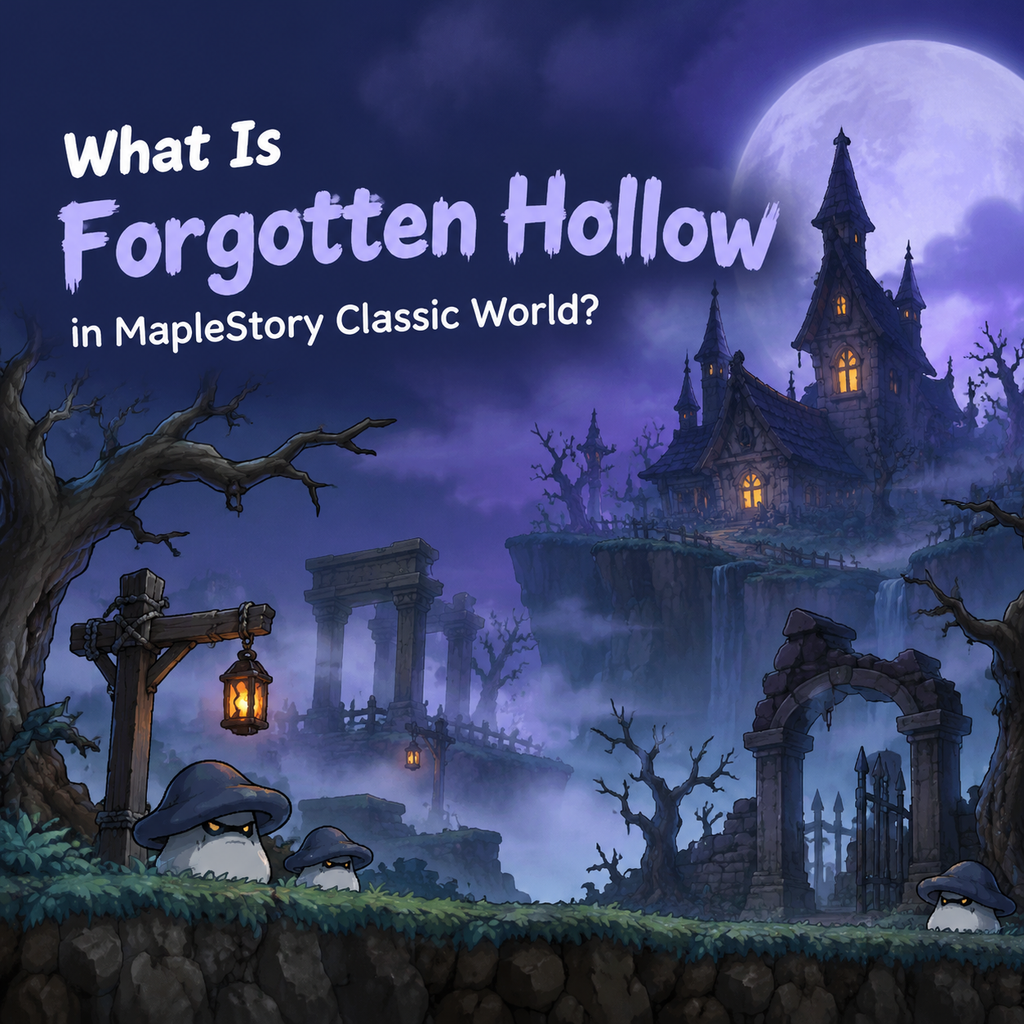 What Is Forgotten Hollow in MapleStory Classic World?